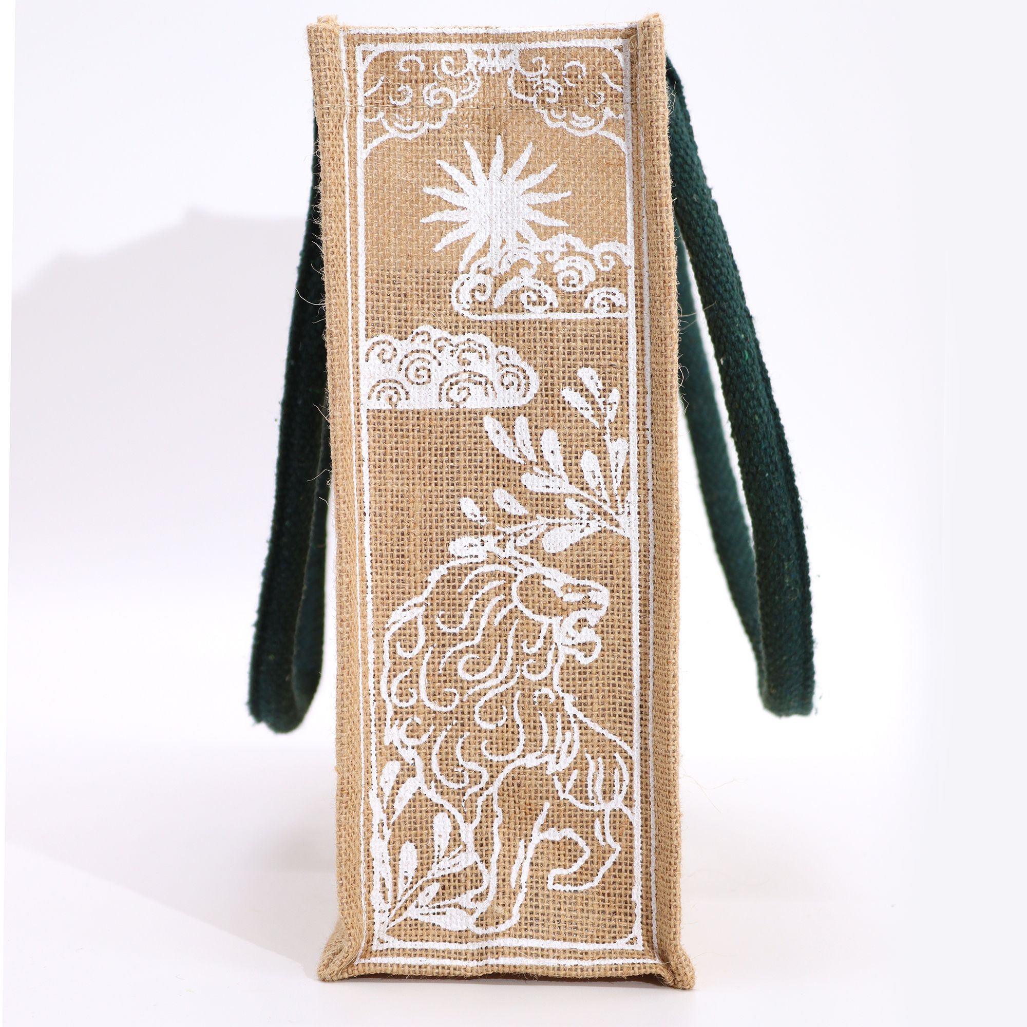 Hop Hare Jute Big Bag - I am Strong - Image 3