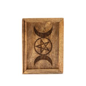 Small Tarot Box with Card Holder