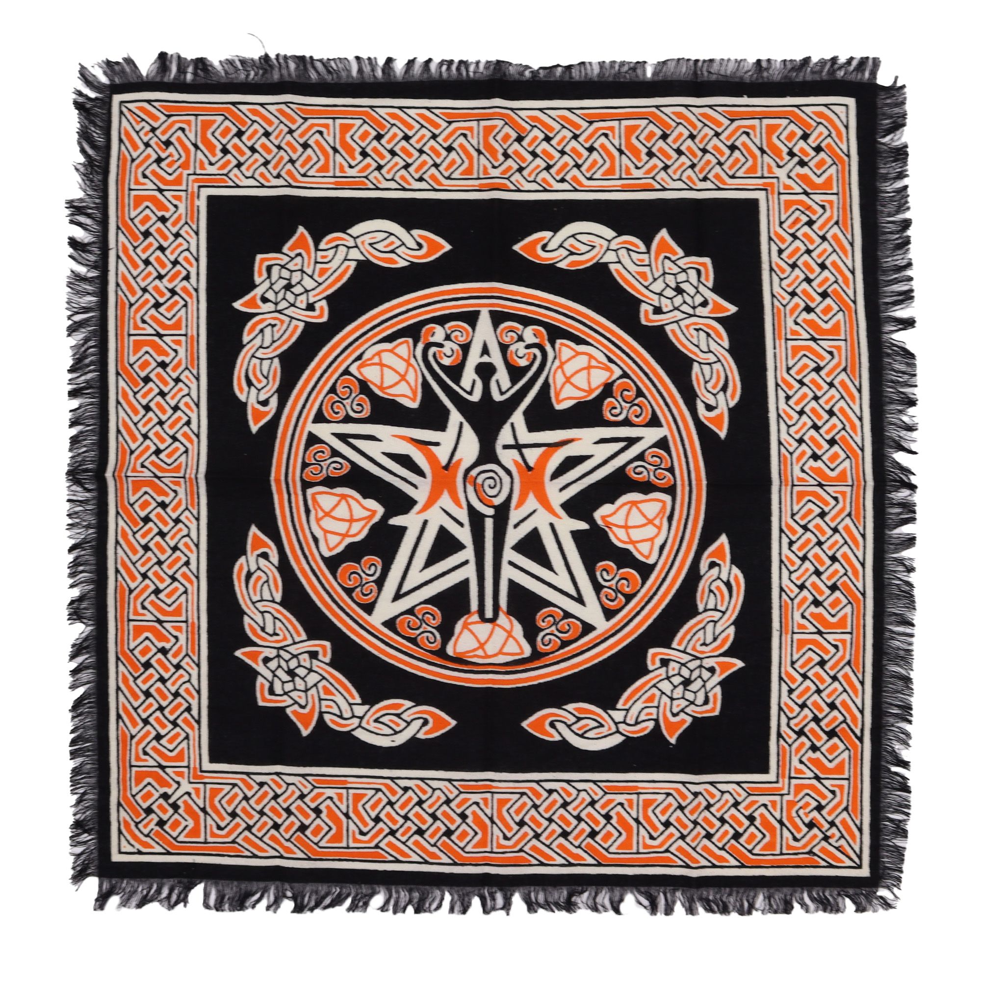 Esoteric Fringed Altar Cloth - Earth Mother - Image 2