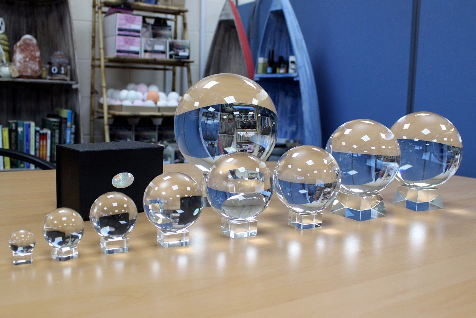 Crystal Ball on Stand 50mm - Image 4