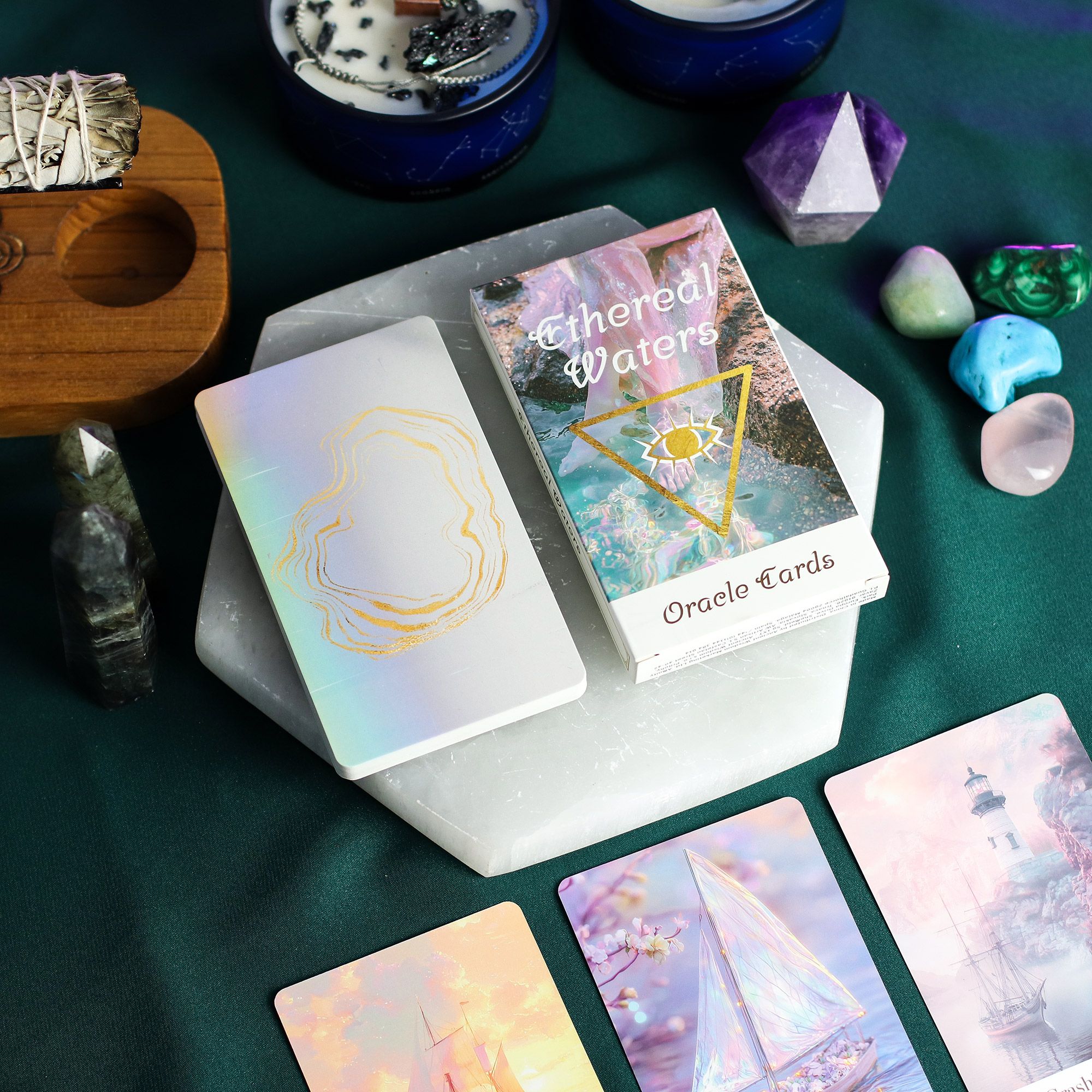 Ethereal Waters Oracle Cards - Sirens & Moonlight - Image 7