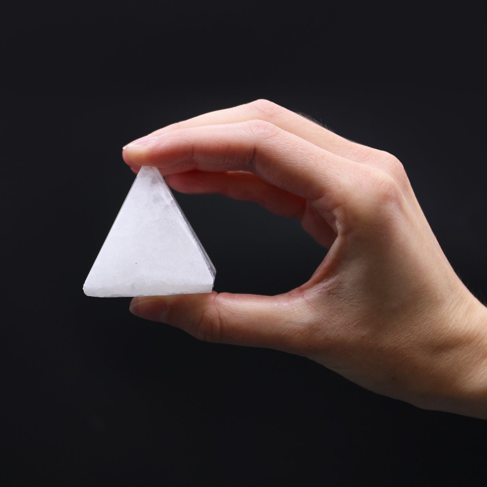 Selenite Pyramid - 5 cm - Image 4