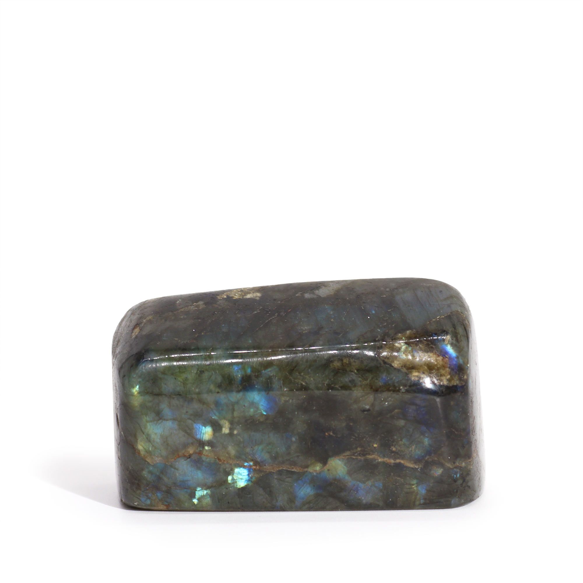 Madagascar Labradorite Medium Stone (approx 250-300gms 80-100mm) - Image 3