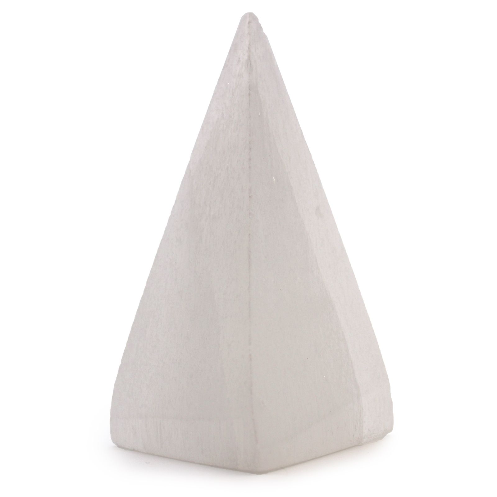 Selenite Pyramid - 10 cm - Image 3