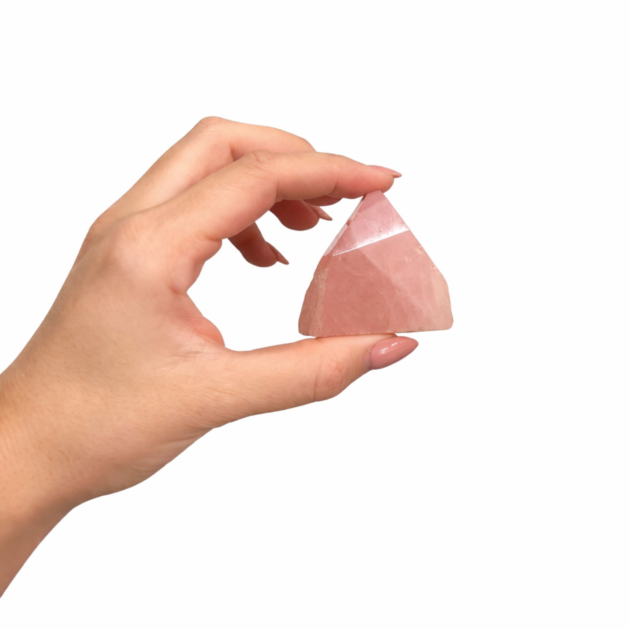 Gemstone Top Polished Points - Rose Quartz (approx 5-6 pieces) - Image 2