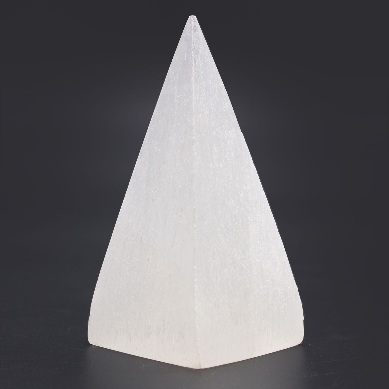Selenite Pyramid - 10 cm - Image 2