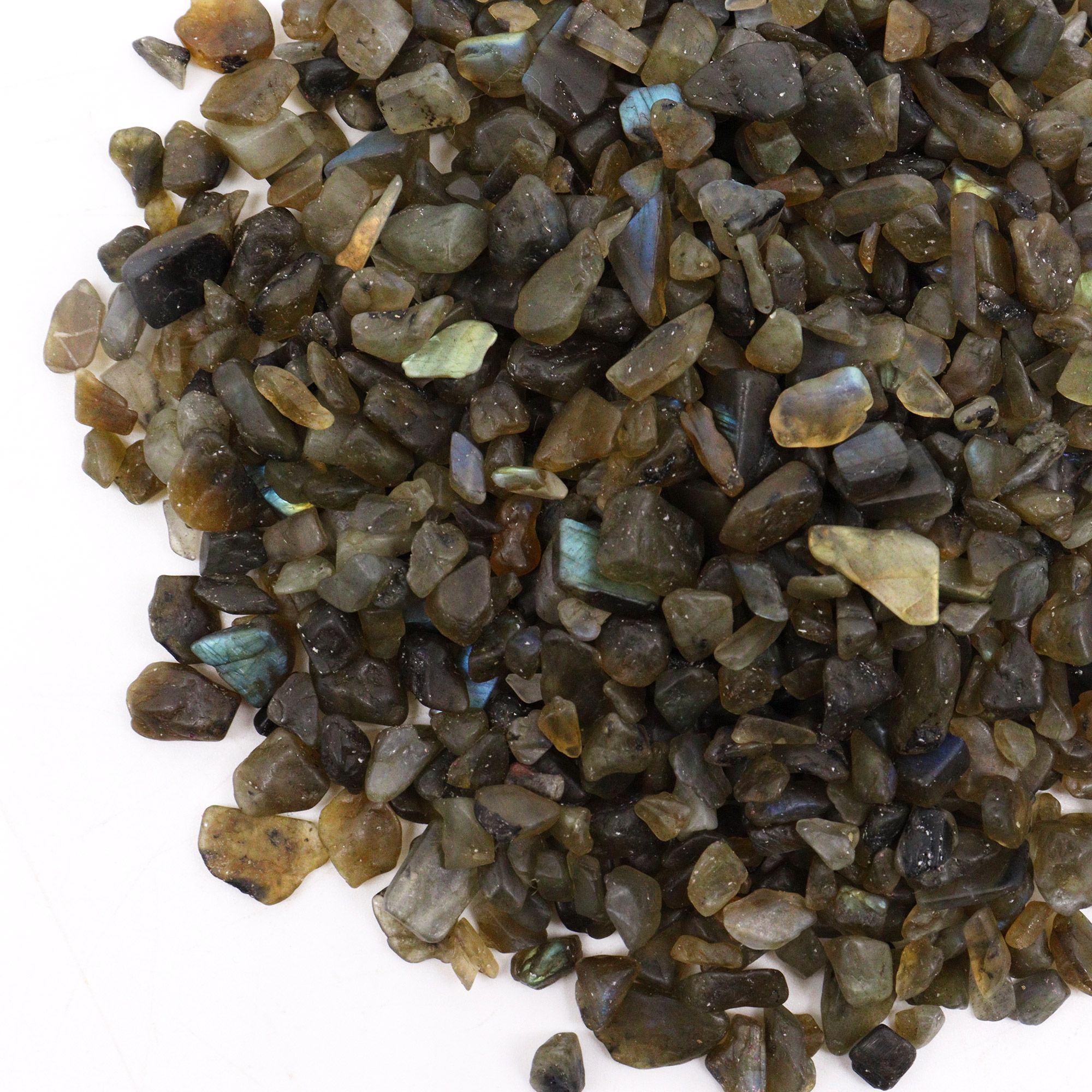 Labradorite Chips Gemstone Chips Bulk - 1KG - Image 2