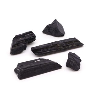 Mineral Specimens - Indian Tourmaline 1kg (approx 20-30 pieces - 5-10cm)