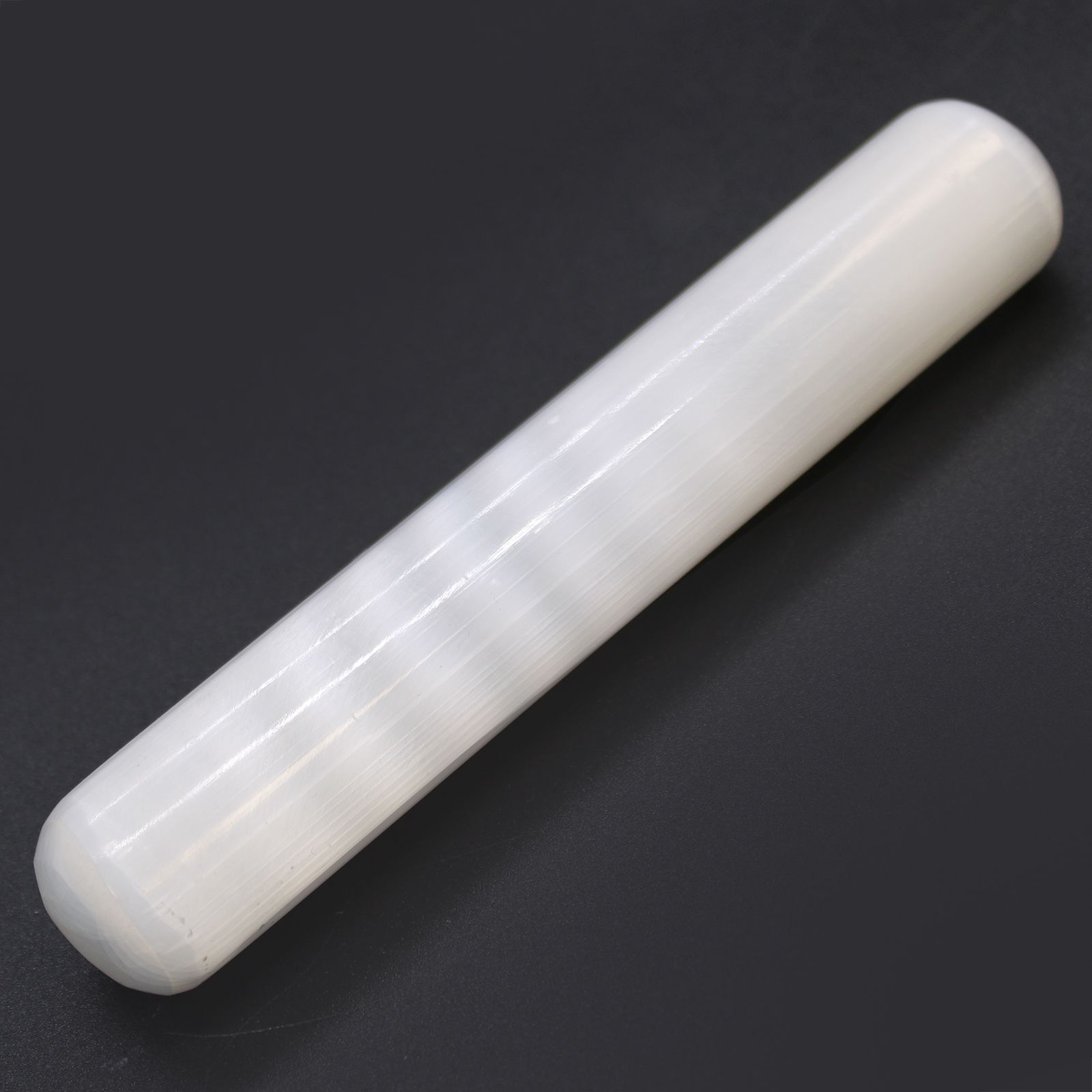 Selenite Wand - 16 cm (Round Both Ends) - Image 2
