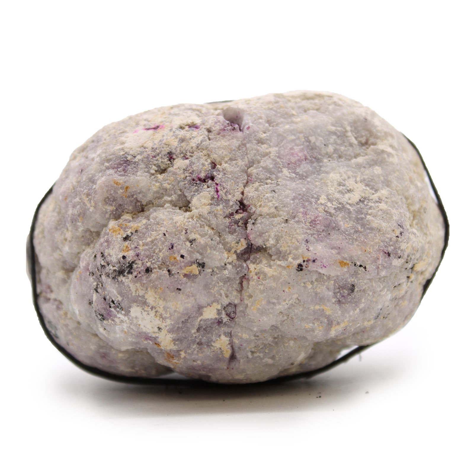 Coloured Calsite Geodes - Natural Rock - Pink & Gold - Image 2