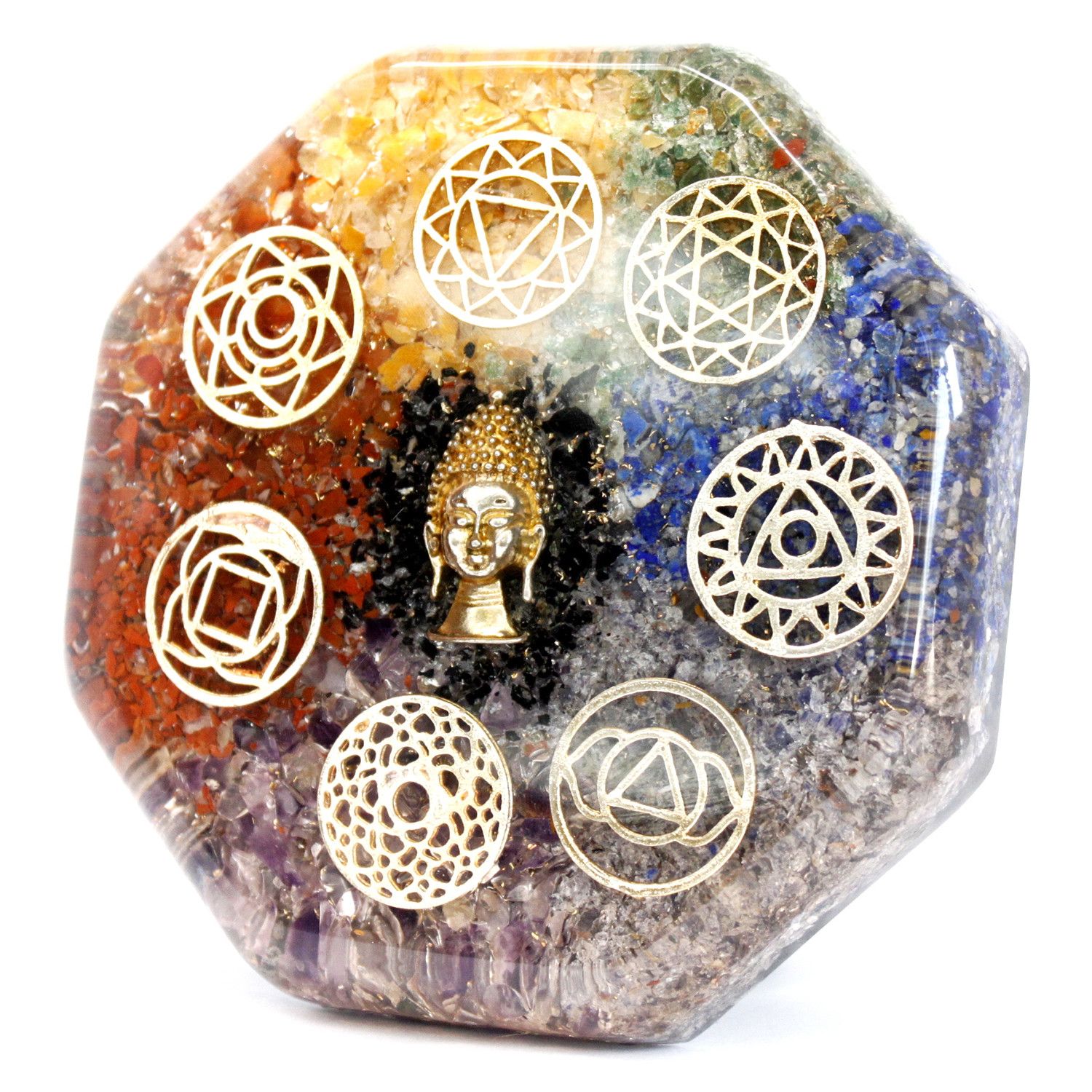 Orgonite Desk Power Packs - Buddha Chakra - Lrg - Image 3