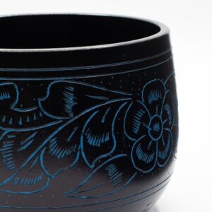 Cauldron Singing Bowl - Magic Mushroom - Blue (15cm)