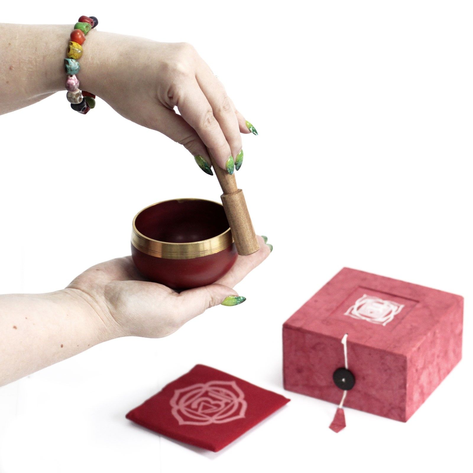 Chakra Singing Bowl - Heart - Image 2