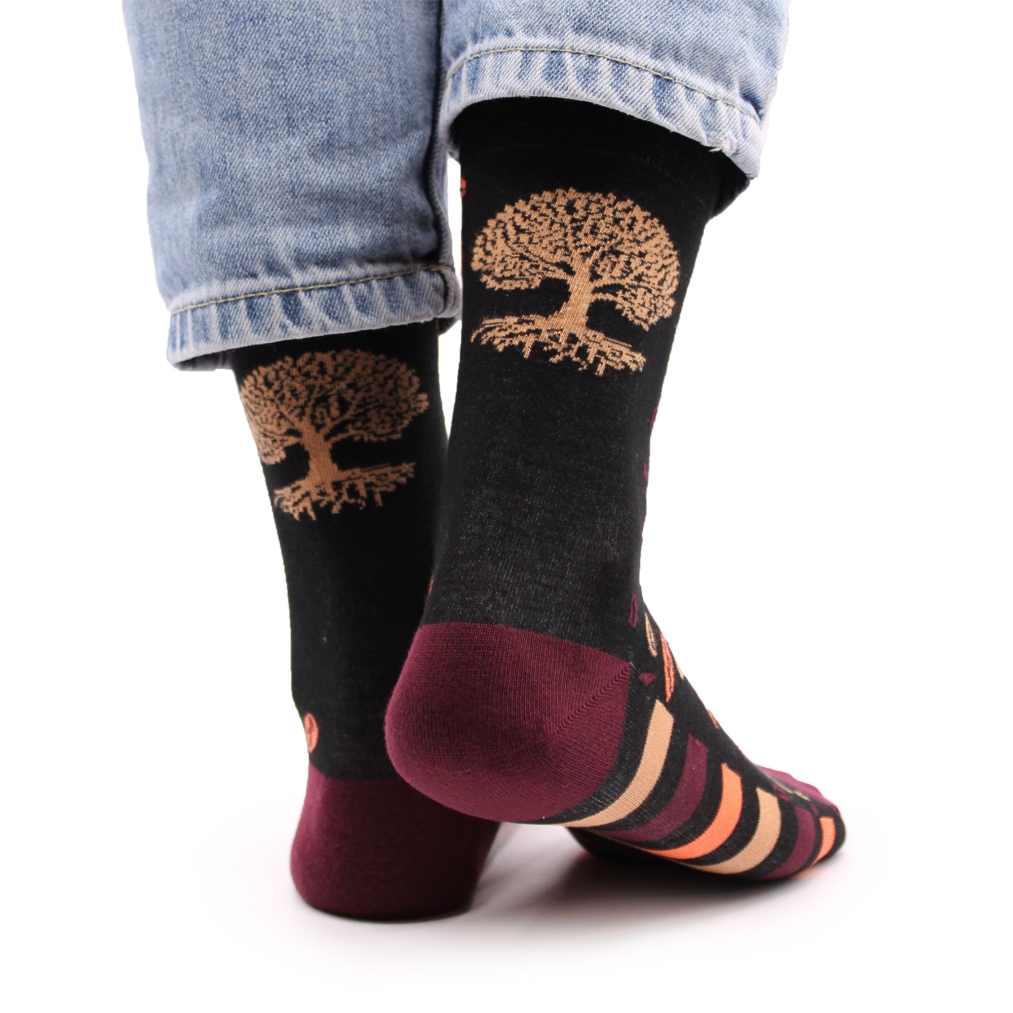 Hop Hare Bamboo Socks S/M - Tree of Life - Image 2