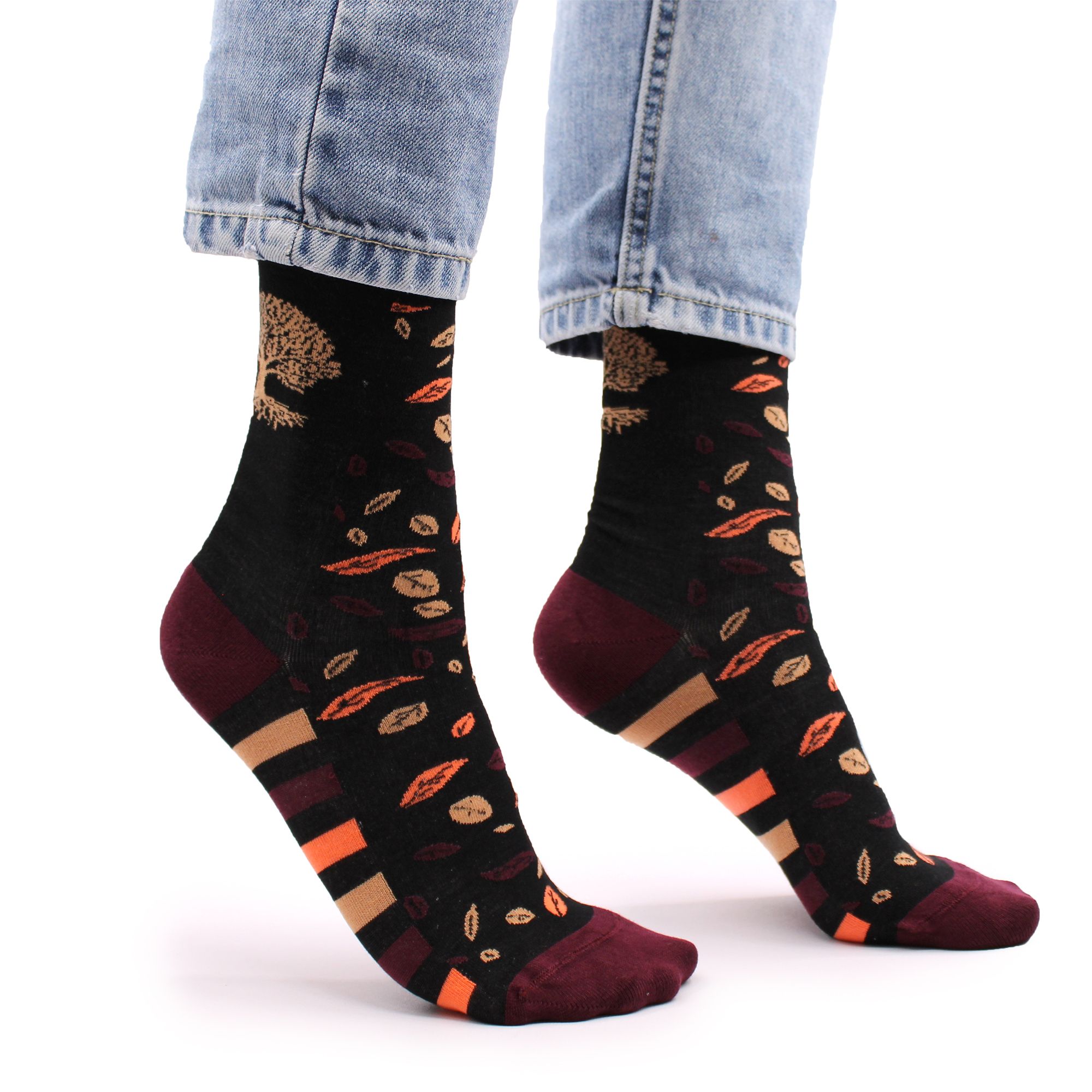 Hop Hare Bamboo Socks S/M - Tree of Life - Image 4