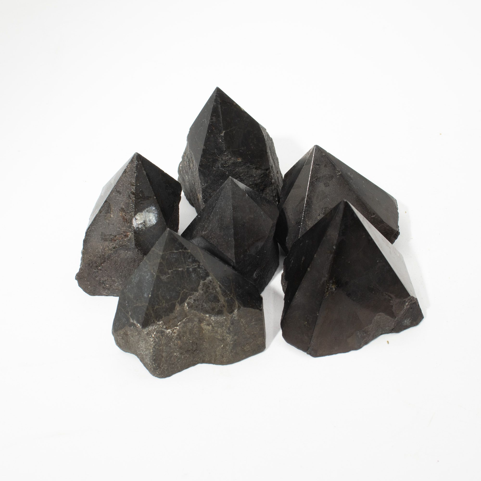 Gemstone Top Polished Points - Indian Tourmaline (approx 5-6 pieces) - Image 5