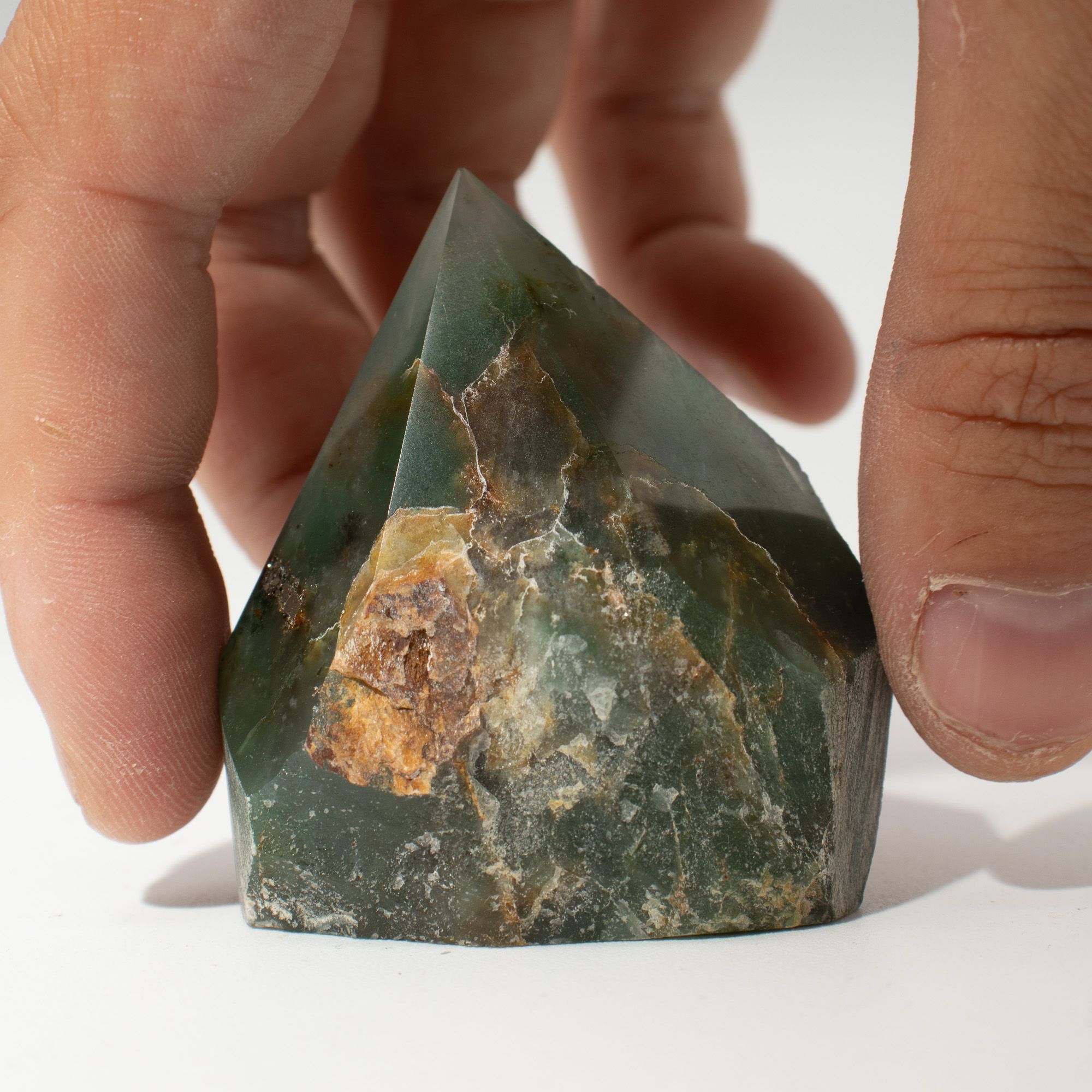 Gemstone Top Polished Points - Green Aventurine (approx 5-6 pieces) - Image 4