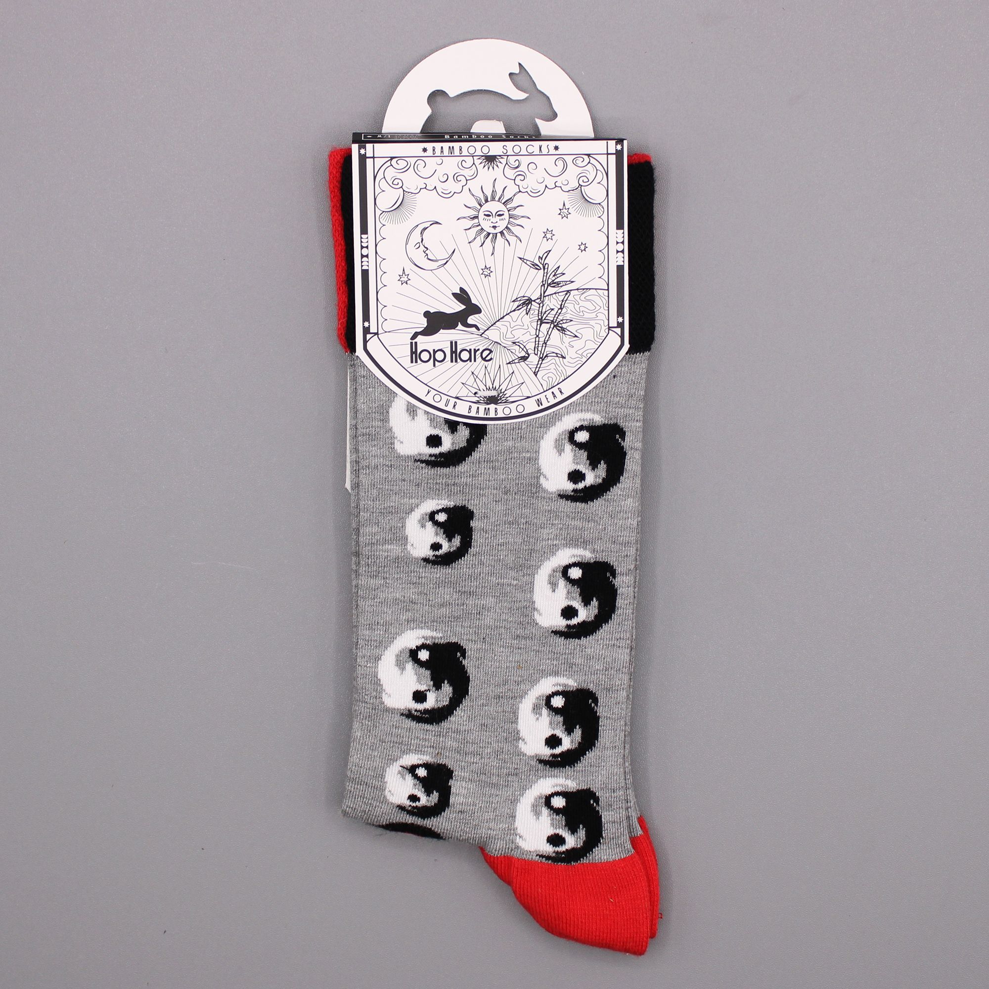 Hop Hare Bamboo Socks S/M - Lucky Cats - Image 6