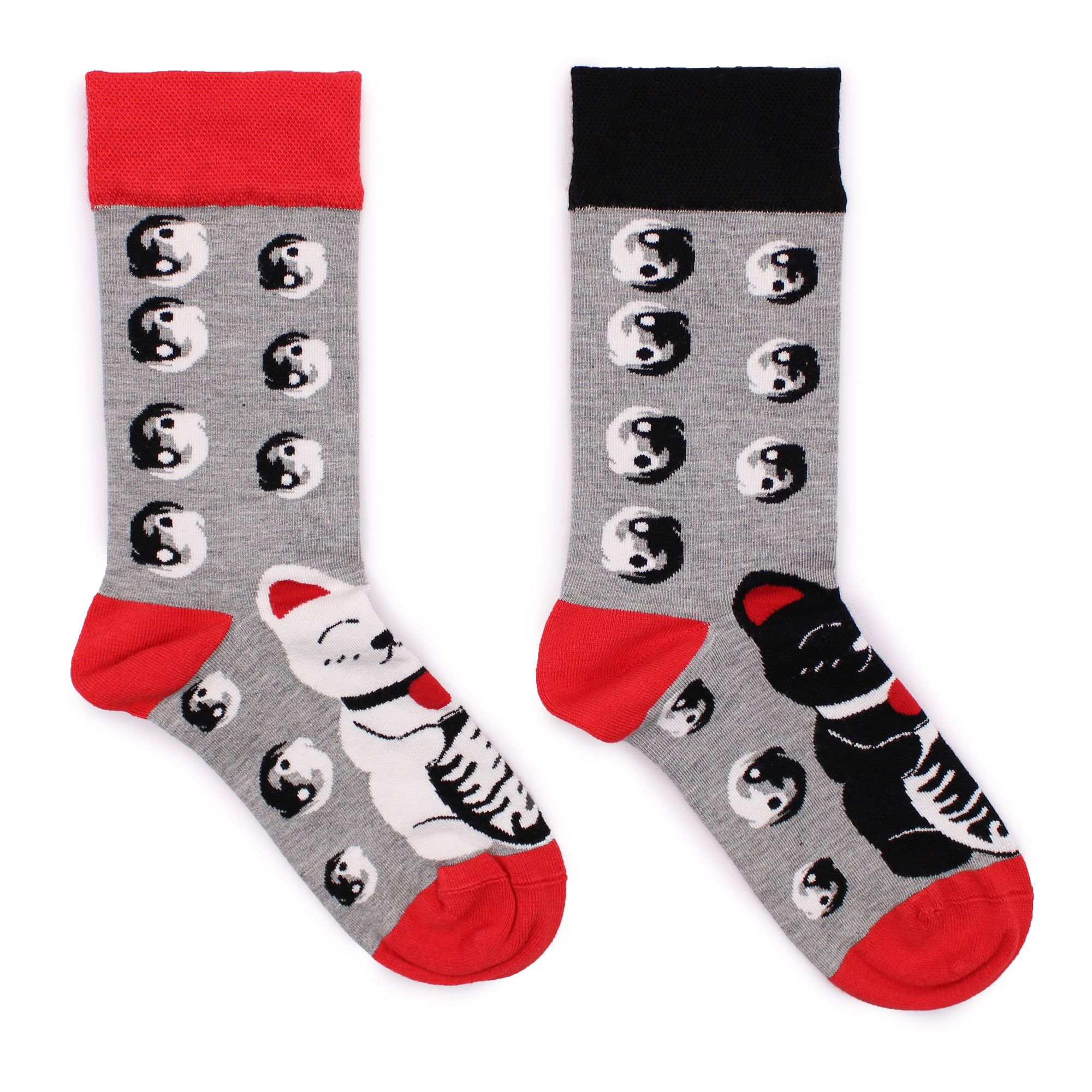 Hop Hare Bamboo Socks S/M - Lucky Cats - Image 5