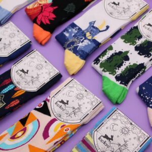 Hop Hare Bamboo Socks S/M - Lucky Cats 