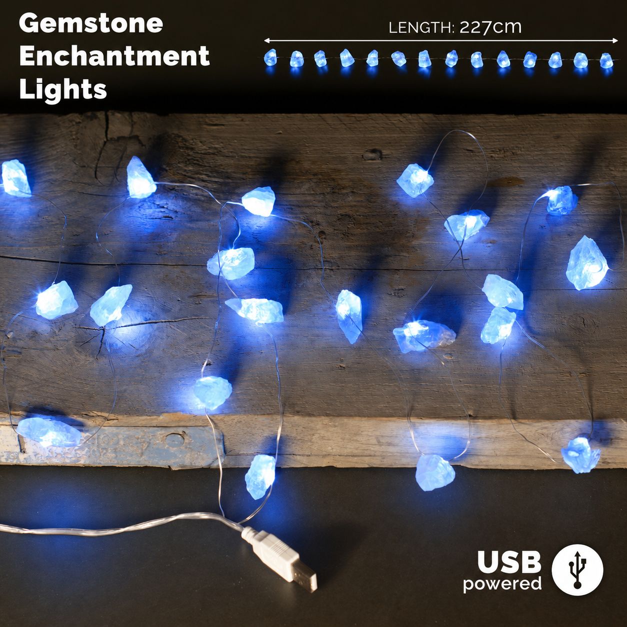 Gemstone Enchantment Lights - Celestite - Image 2