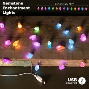 Gemstone Enchantment Lights - Mixed Rocks