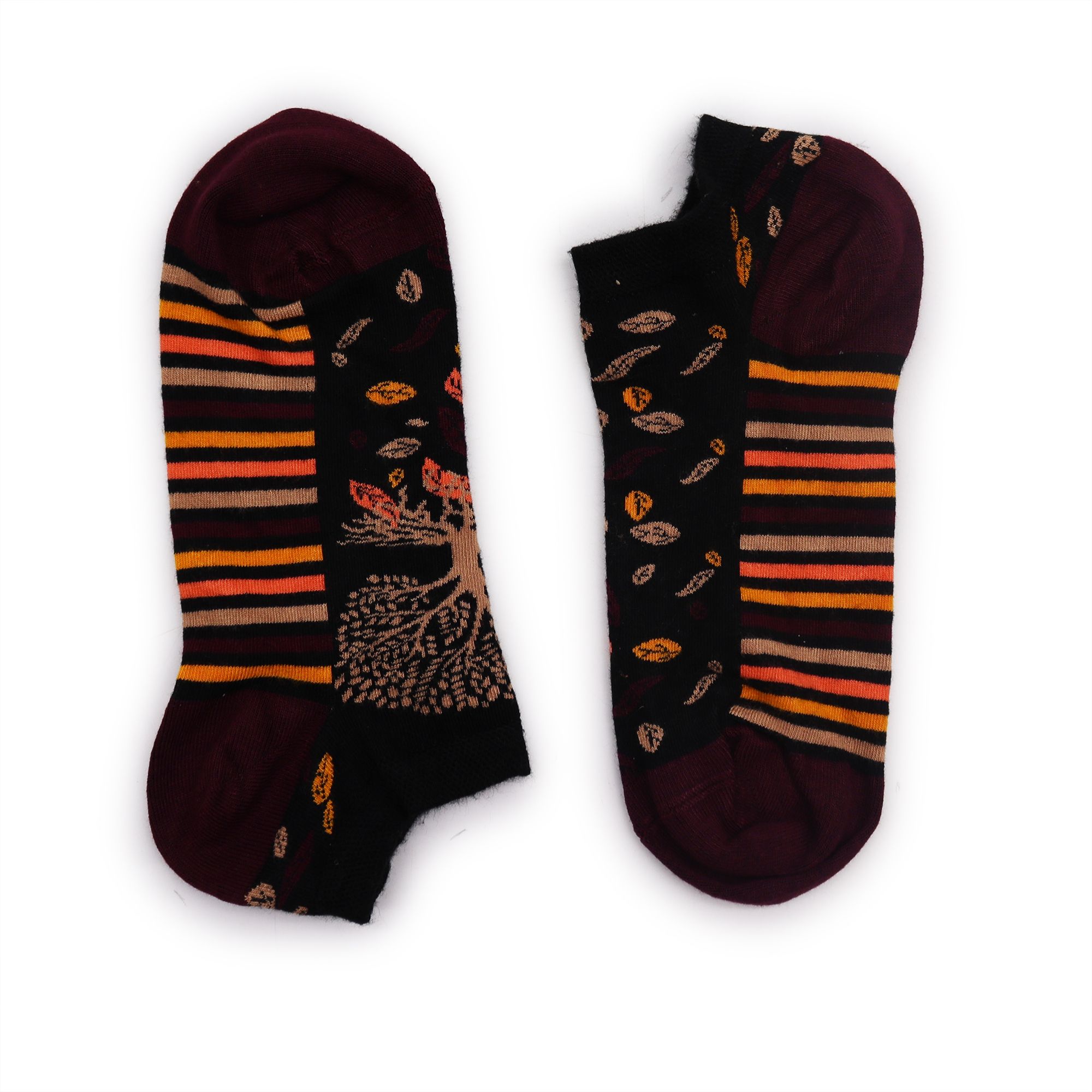 S/M Hop Hare Bamboo Socks Low (3.5-6.5) - Tree of Life - Image 4