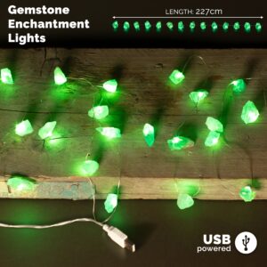 Gemstone Enchantment Lights - Crystal Jade