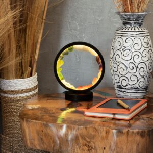Gemstone Halo Lamp - 7 Chakra  - 7 Gems